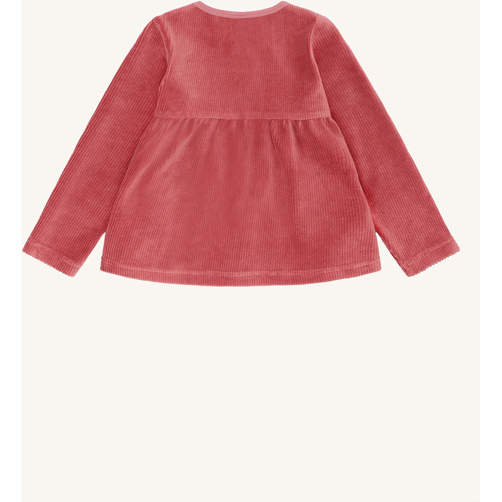 Hust & Claire HCSicillia Ottoman velour - solid Sweatshirt 3392 Dry Rose