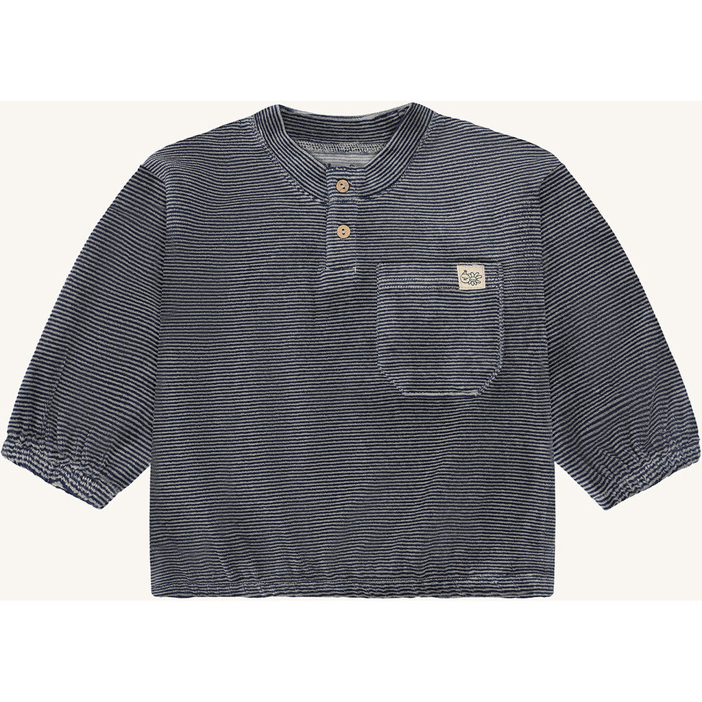 Hust & Claire HCSigurt Stripe Sweatshirt 3146 Blues