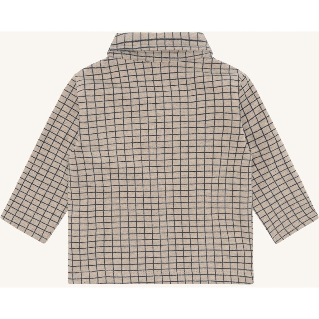 Hust & Claire HCSofus Check Sweatshirt 3554 Biscuit