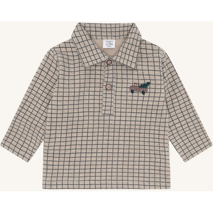 Hust & Claire HCSofus Check Sweatshirt 3554 Biscuit