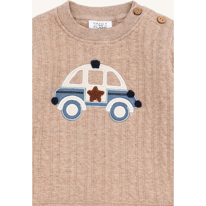 Hust & Claire HCSofus Policecar Sweatshirt 3554 Biscuit