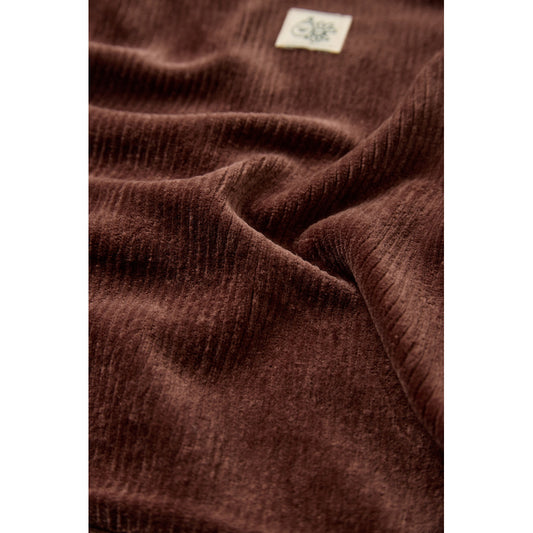 Hust & Claire HCSofus Ribbed velour Sweatshirt 4575 Soil