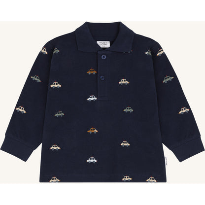 Hust & Claire HCStevie Police emb. Polo L/S 3146 Blues