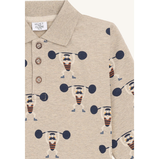 Hust & Claire HCSune Strongman Sweatshirt 3554 Biscuit
