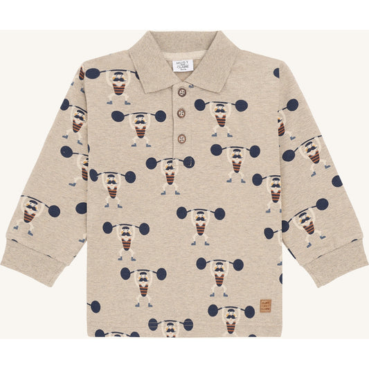 Hust & Claire HCSune Strongman Sweatshirt 3554 Biscuit
