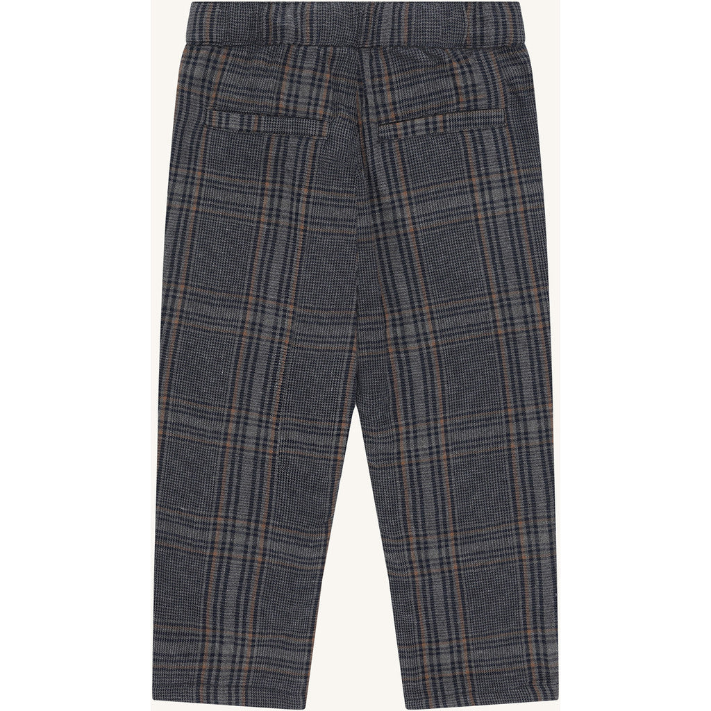 Hust & Claire HCTage Check Trousers 1202 Grey Blend