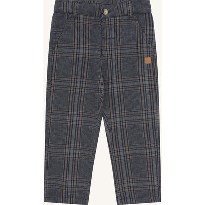 Hust & Claire HCTage Check Trousers 1202 Grey Blend