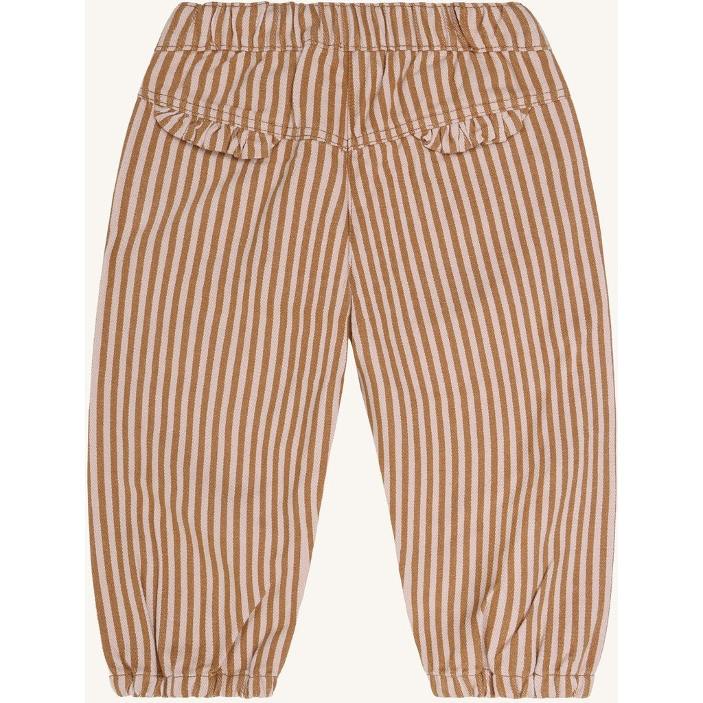 Hust & Claire HCTammy Stripe Trousers 3557 Chipmunk