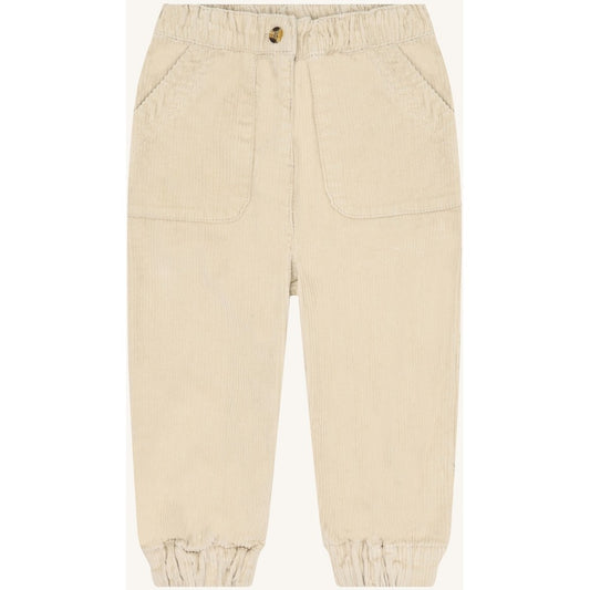 Hust & Claire HCTammy solid corduroy Trousers 4501 French Oak