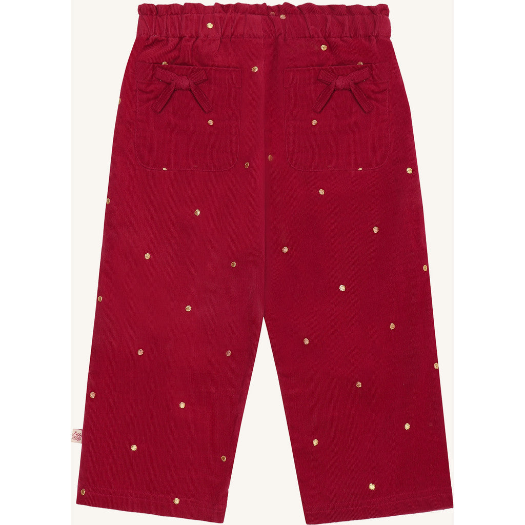 Hust & Claire HCThilde Dots Trousers 3379 Teaberry