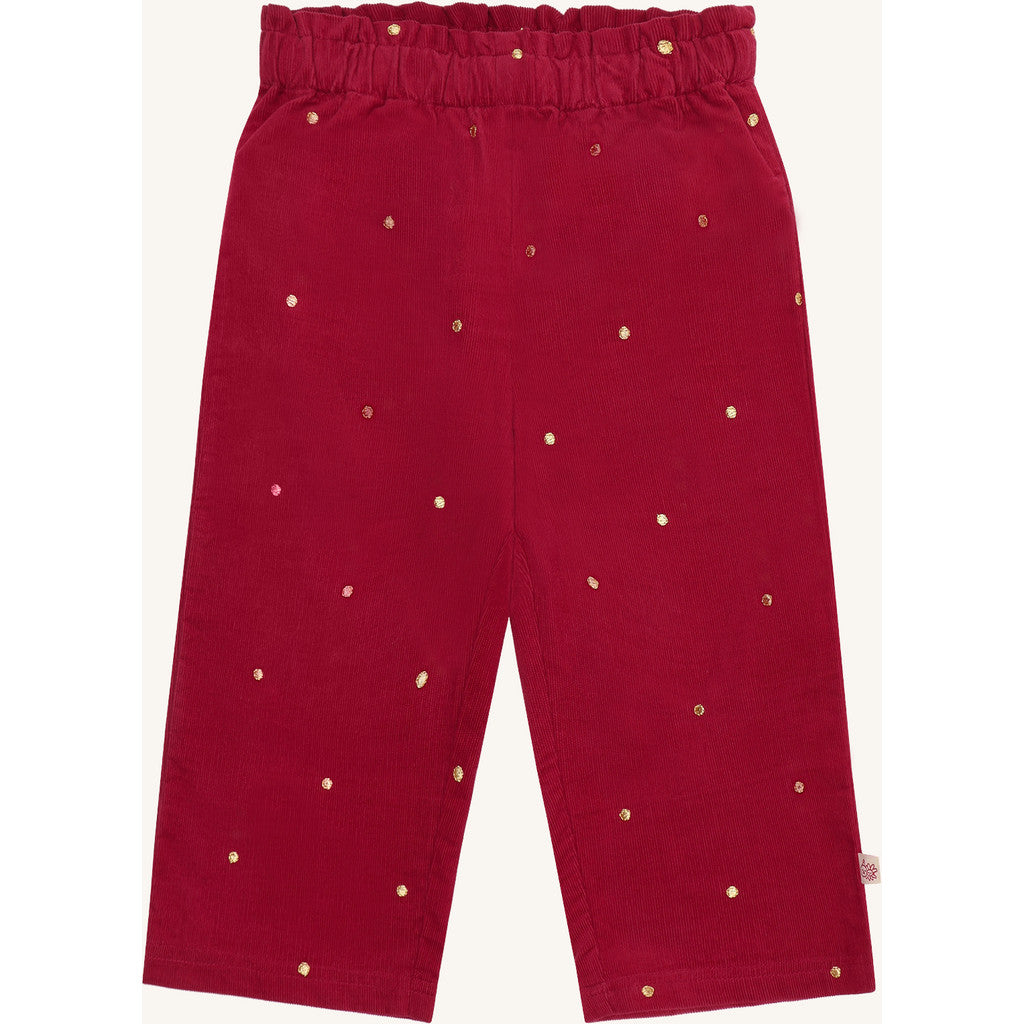 Hust & Claire HCThilde Dots Trousers 3379 Teaberry