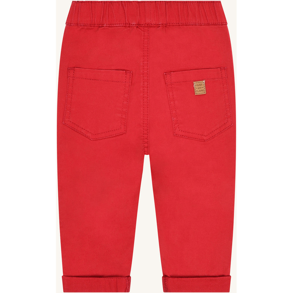 Hust & Claire HCTimon Twill Trousers 4373 Warm Red