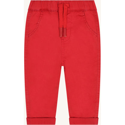 Hust & Claire HCTimon Twill Trousers 4373 Warm Red