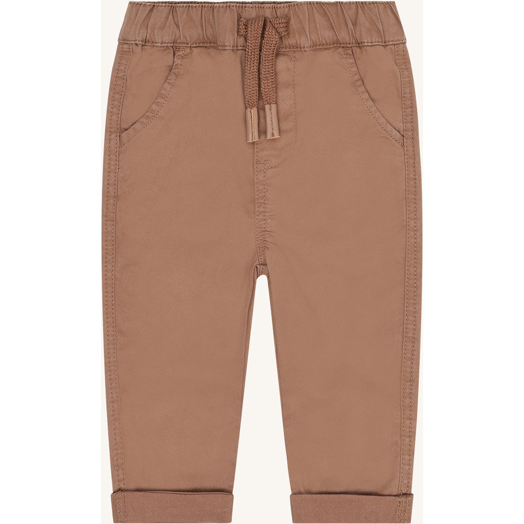 Hust & Claire HCTimon Twill Trousers 4536 Coca Mocha