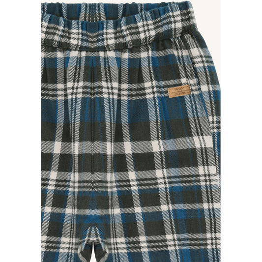 Hust & Claire HCTobby Urban check Trousers 3461 Deep Ivy