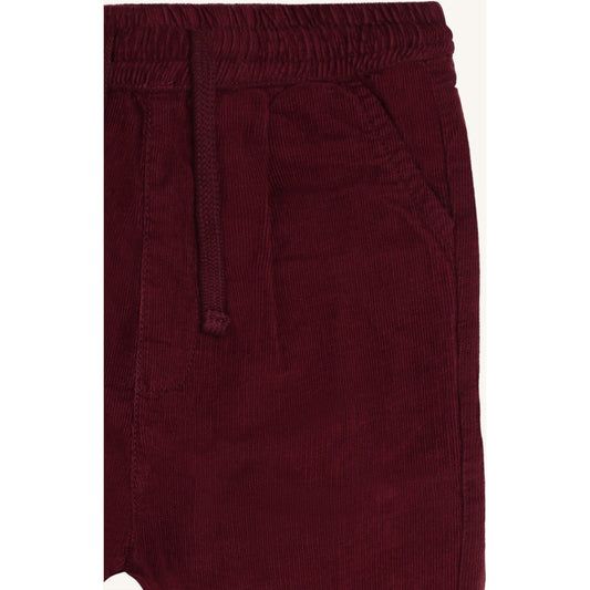 Hust & Claire HCTrevor Corduroy Jogging Trousers 4361 Red Chocolate