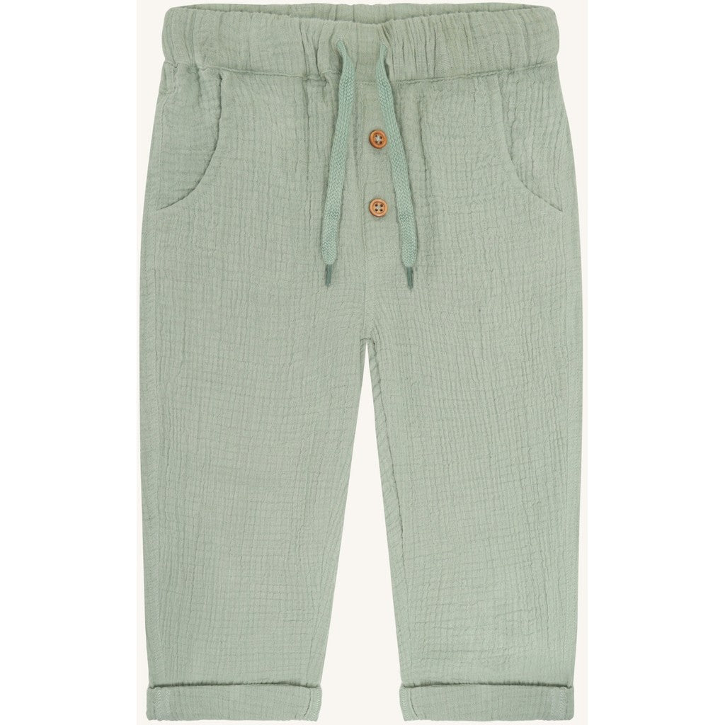 Hust & Claire HCTrevor Muslin Trousers 3905 Iceberg