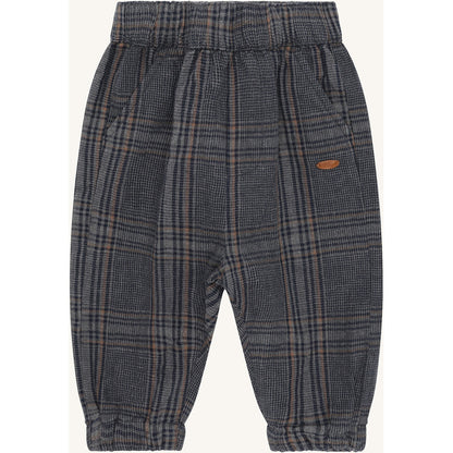 Hust & Claire HCTue Check Trousers 1202 Grey Blend