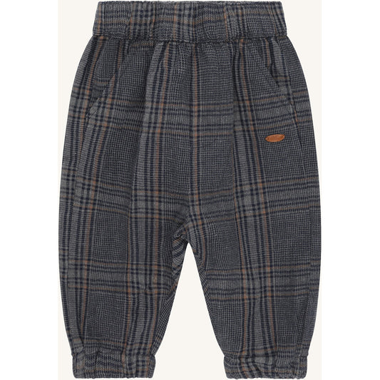 Hust & Claire HCTue Check Trousers 1202 Grey Blend