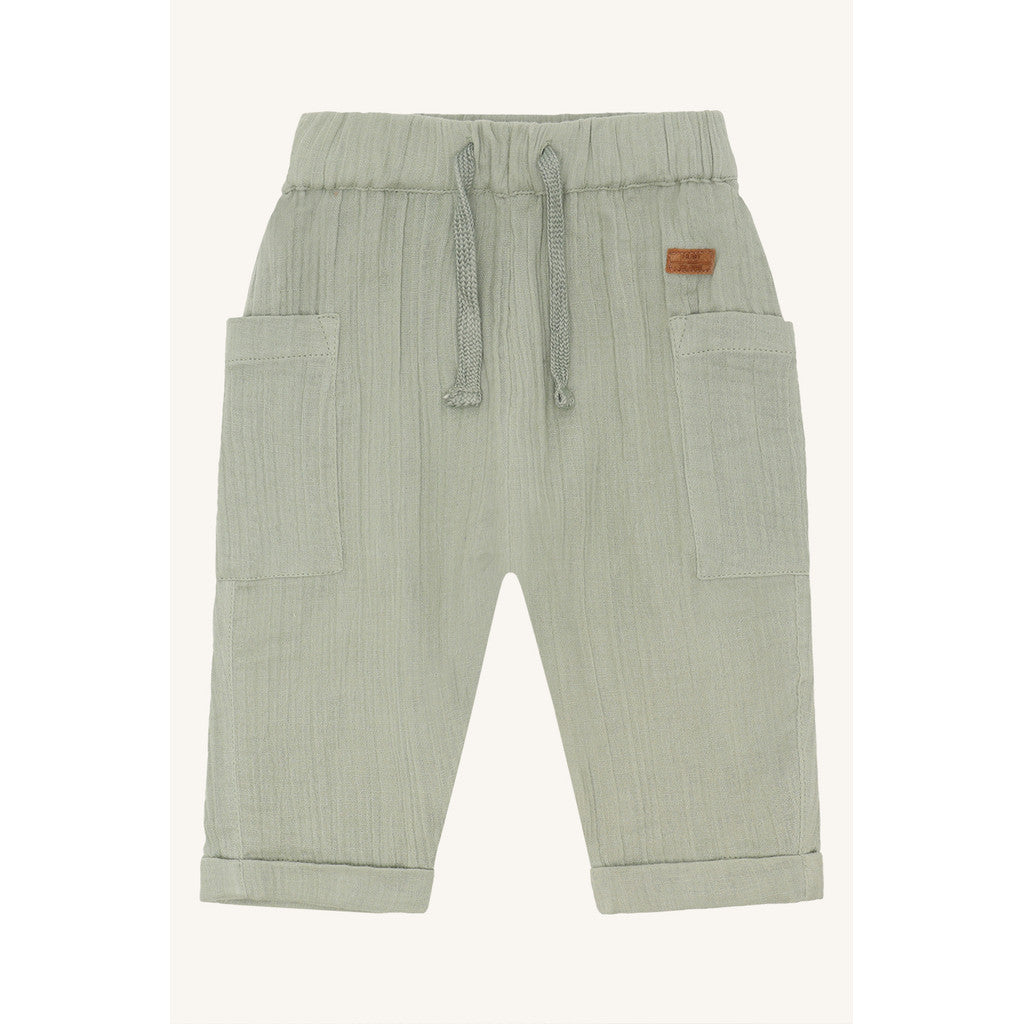 Hust & Claire HCTue Muslin Trousers 3905 Iceberg