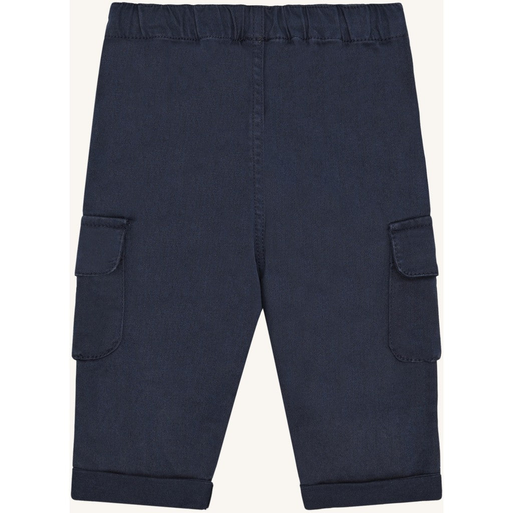 Hust & Claire HCTue Peached Canvas Trousers 4150 More Navy