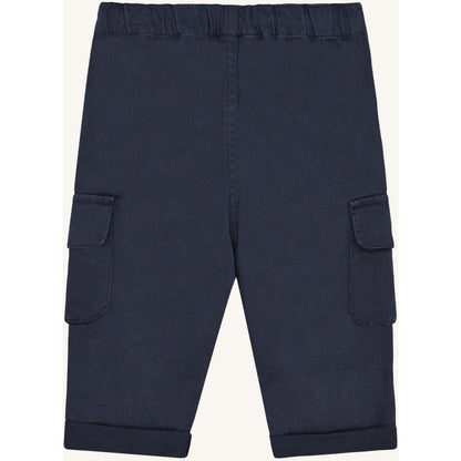 Hust & Claire HCTue Peached Canvas Trousers 4150 More Navy