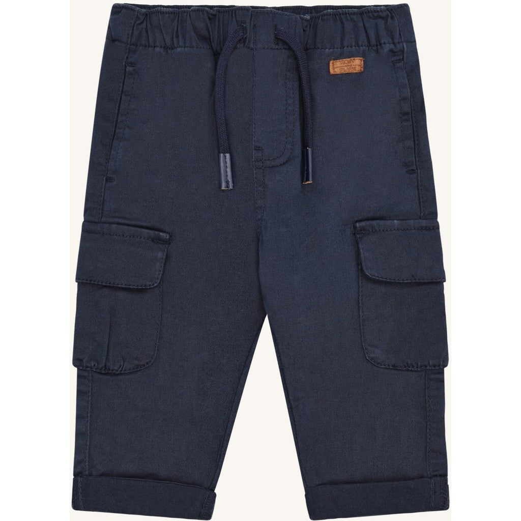 Hust & Claire HCTue Peached Canvas Trousers 4150 More Navy