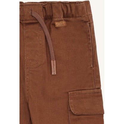 Hust & Claire HCTue Peached Canvas Trousers 4561 Bison