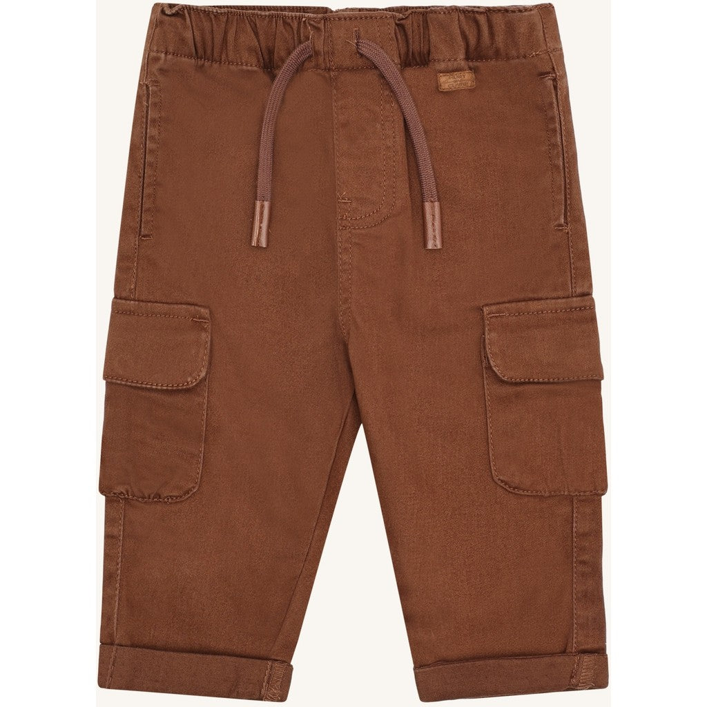 Hust & Claire HCTue Peached Canvas Trousers 4561 Bison
