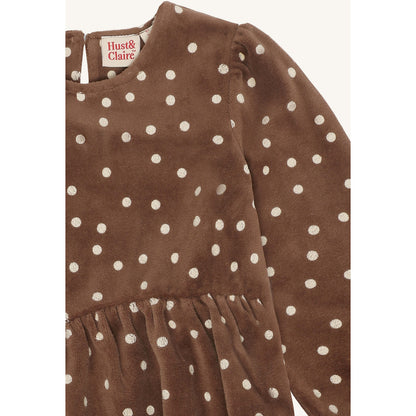 Hust & Claire HC Donna Dot Dresses 4575 Soil