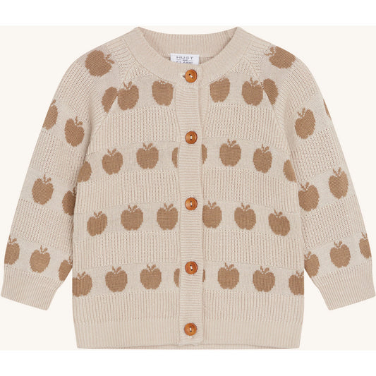 Hust & Claire Knit HCCuno Bamboo knit Cardigan 3515 Warm Sand