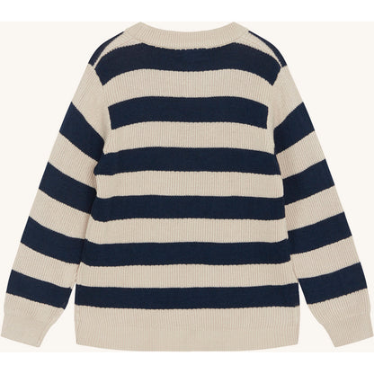 Hust & Claire Knit HCPos Jacquard knit Pullover 3146 Blues