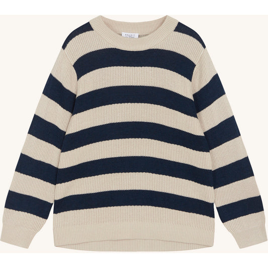 Hust & Claire Knit HCPos Jacquard knit Pullover 3146 Blues