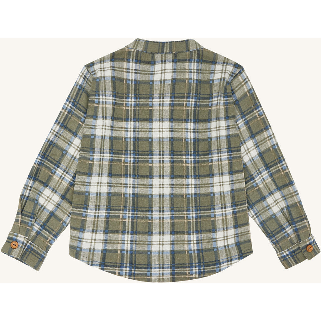 Hust & Claire Shirt HCRavn Plaid Check Shirts 3448 Seagrass