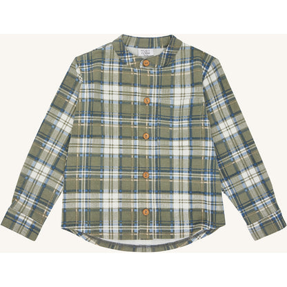 Hust & Claire Shirt HCRavn Plaid Check Shirts 3448 Seagrass