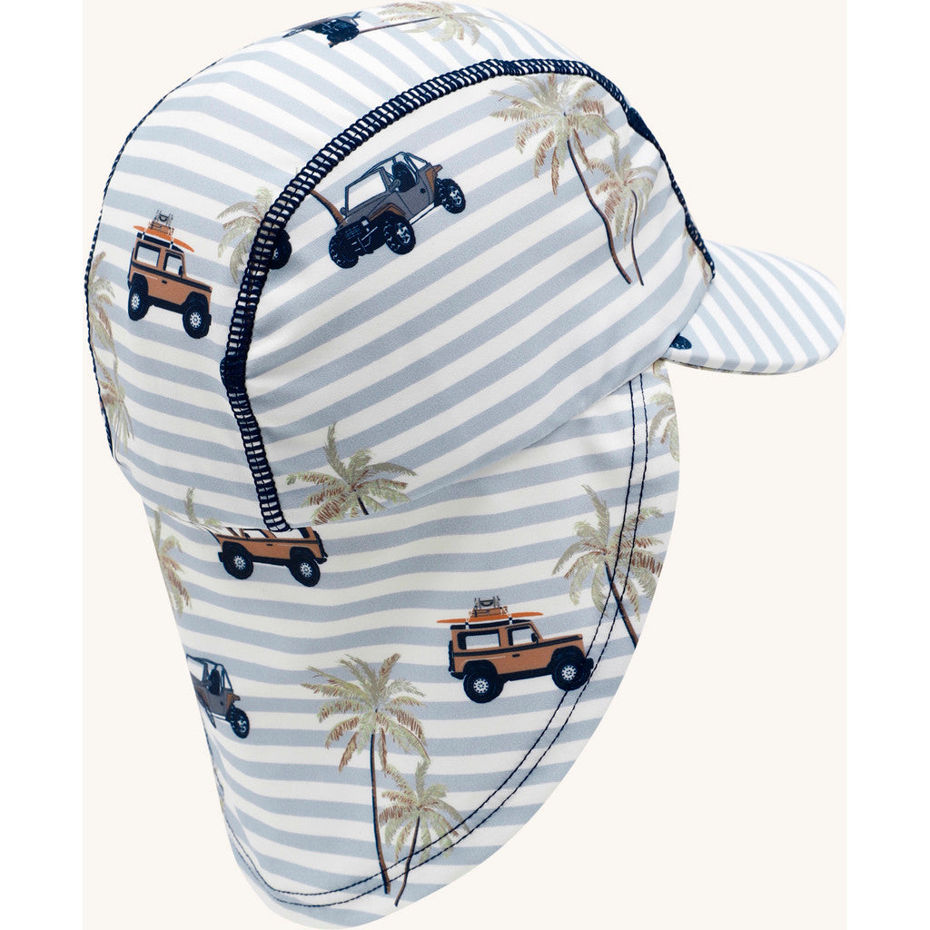 Hust & Claire Swimwear HCFasai Swimhat Boy Swim Hat 3246 White