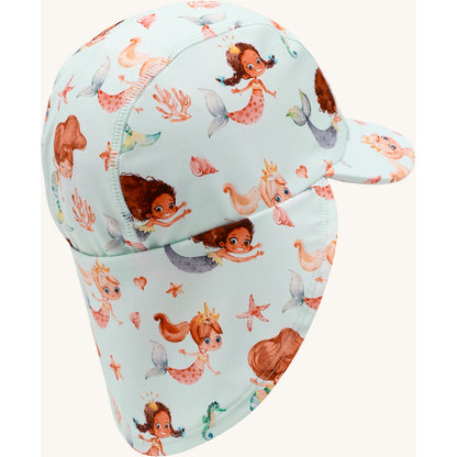 Hust & Claire Swimwear HCFasai Swimhat Girl Swim Hat 4985 Wan Blue