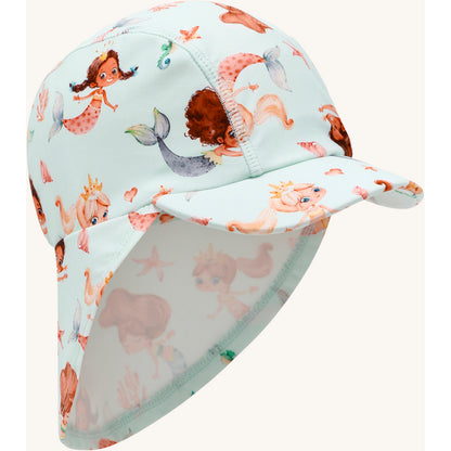 Hust & Claire Swimwear HCFasai Swimhat Girl Swim Hat 4985 Wan Blue