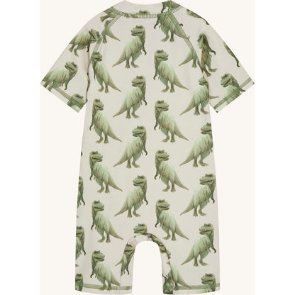 Hust & Claire Swimwear HCMakki Jumpsuit Boy Swim Jumpsuit 3448 Seagrass