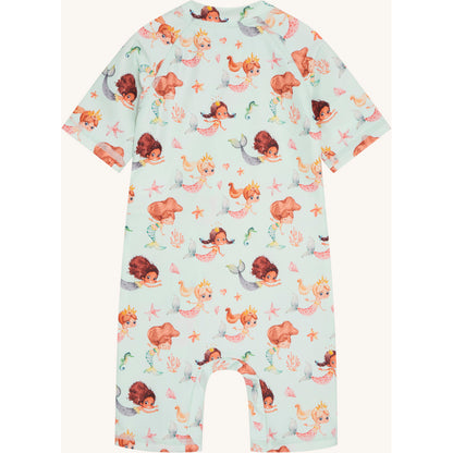 Hust & Claire Swimwear HCMakki Jumpsuit Girl Swim Jumpsuit 4985 Wan Blue